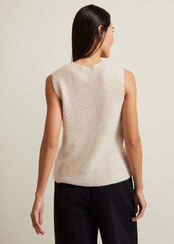 Phase Eight Daniella Mohairted Knitwear Grey USA | 7620938-BH